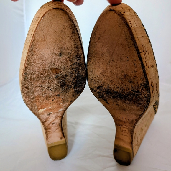 Stuart Weitzman Leopard Print Platform Wedges - Picture 11 of 12